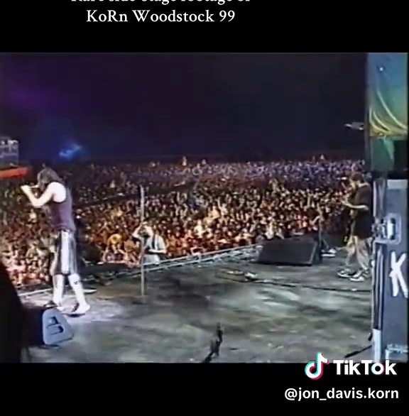 Rare KoRn Footage from Woodstock 1999