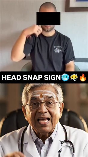 Dr Kailasam on Instagram: "Head Snap Sign🔥😍 the Head Snap Sign, a subtle but powerful clinical clue in Essential Tremor (ET). In ET, the cerebellum sends unstable, exaggerated signals, and this overflow momentarily activates the neck muscles, causing one sharp, non-rhythmic head jerk. Unlike a typical head tremor, this is not continuous—it’s a single phasic movement. #EssentialTremor #HeadSnapSign #NeurologyTeaching #NeuroExam #ClinicalSigns #MedicalReels #MedStudentLife #DoctorLife #MovementD