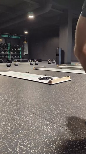 6 comments | Small but powerful movement. @galvanizedfitness shows off body saws on the Ultraslide 6ft Slideboard. #core #absworkout #mondaymotivation | UltraSlide Slideboard | Facebook