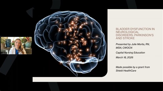 Bladder Dysfunction in Neurological Disorders: Parkinson’s & Stroke (Recorded Webinar)
