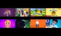 Mix of 8 videos from youtube : 8 Nick Jr. Theme Songs Played at Once #8