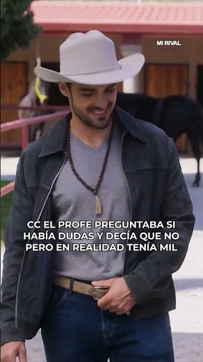 CC EL PROFE PREGUNTABA SI HABÍA DUDAS Y DECÍA QUE NO PERO EN REALIDAD TENÍA MIL #Uninovelas #MiRival