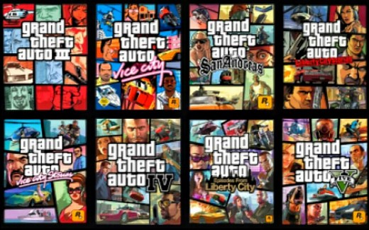 GTA系列历代主题曲合集（1代-5代发展史）