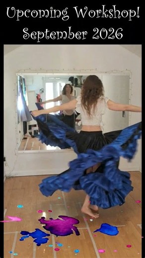 Upcoming Circle skirt choreo Workshop in September 2026 #OriginalDance