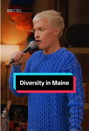"Diversity in Maine" 🎤: @Emma Willmann #donttellcomedy #emmawillmann... | stand up comedy