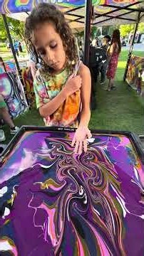 Cool Body Marbling Dips at Return to the River Festival 15