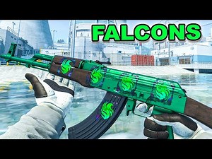 CS2 AUSTIN STICKER CRAFT COMBOS🔥🔥- AK47 Wintergreen + Falcons Holo Sticker Austin Major 2025