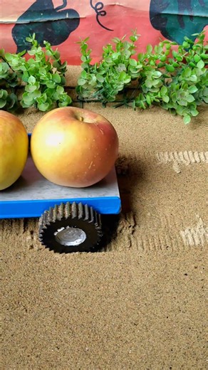 diy truck concrete bases making mini science project || #shorts