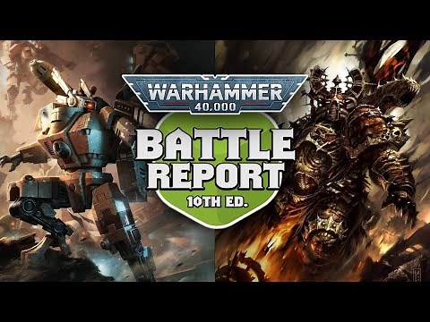 Alpha Legion vs Tau Warhammer 40k 10th Edition Battle Report Ep 16