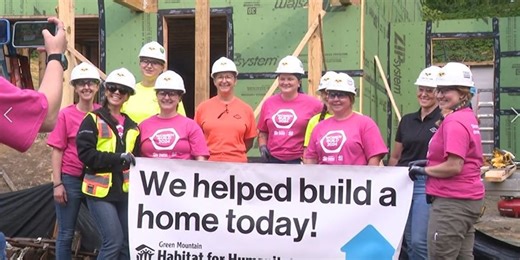 All-women construction crew builds affordable homes