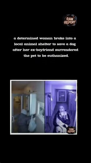 She Saved Her Dog! #trending #viral #TheRawReport