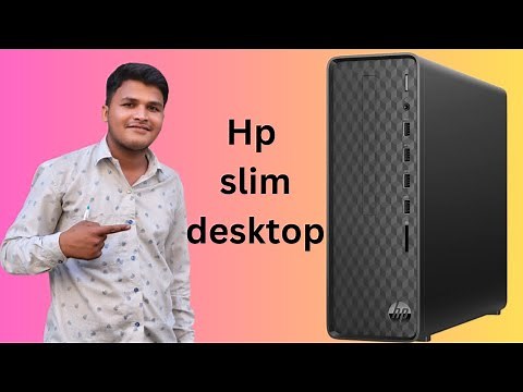 Hp desktop s01- pf2201il | hp slim desktop unboxing and review| i3 12th generation
