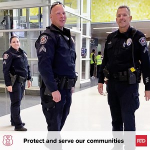 25 reactions · 5 comments | We’re hiring! Be part of our vision to protect transit customers & communities as we make lives better through connections across 2,400 square miles, 8 counties, & 40 cities across the Denver metro region. Learn more about our Transit Police department https://rtdden.co/4041MDv | RTD | Facebook