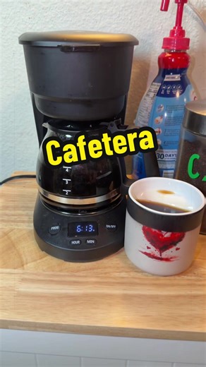 Coffee Maker with 24H Programmable Timer,BLACK FRIDAY SUPER DEALS, Delay Brew, Keep Warm Plate, 25oz Water Reservoir, Auto-Shut, Reusable filter, Overheat-protection, Ideal for Home/Office/Outside-Black #coffe #cafe #cafetera #hogar #tiktokshopcreatorpicks