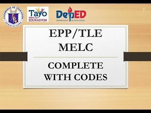 MELC 2020 | EPP | TLE | COMPLETE WITH CODE