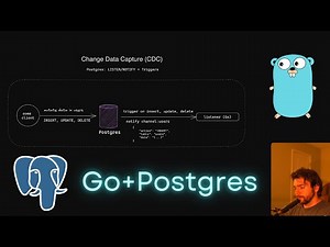 Change Data Capture with Go and PostgreSQL (listen/notify)