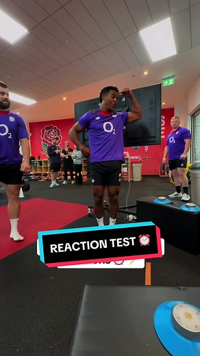 Testing Rugby Players' Split Second Reactions | England's Rugby Moments