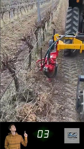Sensor Machine Levels Ground & Clears Weeds Between Crops with Ease!