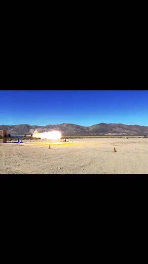 Rocket Motor Static Fire for Evolution Space