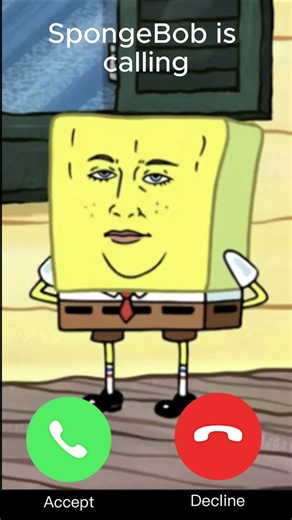 SpongeBob #trending #funny #funnymemes #fyp #spongebob #calling