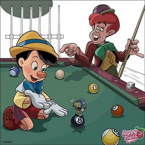 Happy Color - Pinocchio: The True And Sinister Purpose Of Pleasure Island (Disney Pics)