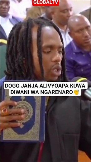 VIDEO: DOGO JANJA ALIVYOAPA KUWA DIWANI WA NGARENARO👏 #breaking #globaltv #dogojanja #diwani