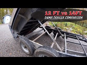 14FT vs 12FT Dump Trailer Comparison
