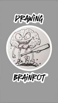 Brainrot Drawing–Fan Art #Shorts
