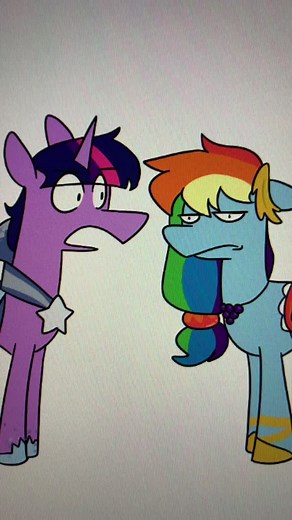 Season 1 was a simpler time #mlp #mylittlepony #mlpfiw #art #drawing #twilightsparkle #rainbowdash #rarity #fyp #xyzbca