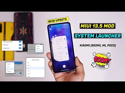 New MIUI 13.5 Mod iOS System Launcher Update | iOS, Cubic, Old School Recent in System Launcher
