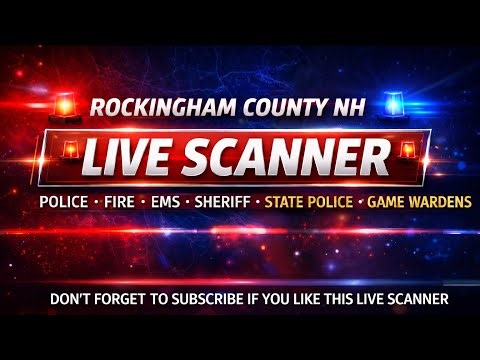 🔴 LIVE Police Scanner Rockingham County NH 24/7 | Real-Time Police, Fire & EMS