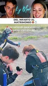 He Faked Fainting After Parachute Landing to Propose to His Girlfriend