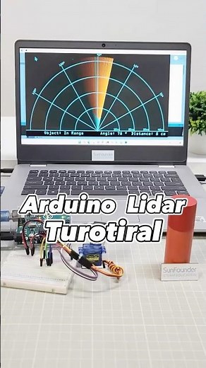 Tutorial: DIY a Simple Arduino Lidar #arduinoprojects