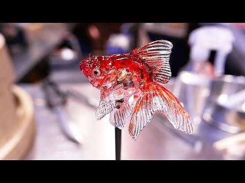 日本糖果藝術 飴細工 - 金魚，青蛙，貓，狗 東京