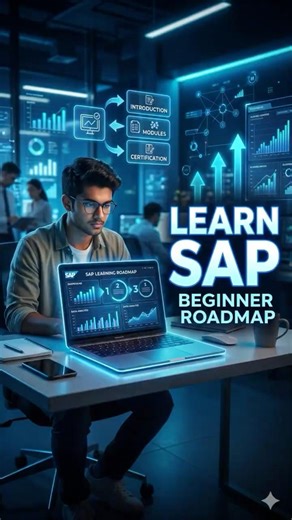 How to Learn SAP as a Beginner 🚀 SAP Learning Roadmap in 30 Seconds