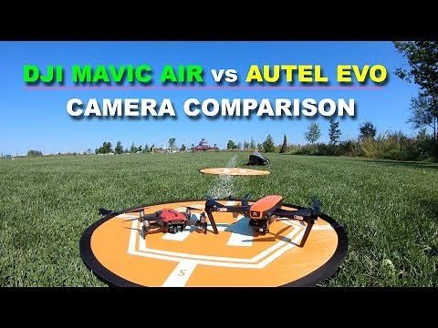 DJI MAVIC AIR vs AUTEL EVO - Camera Comparison