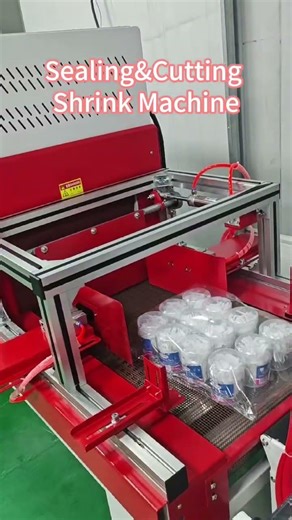 Sealing & Cutting Shrink Machine | Automatic Shrink Packaging Solution