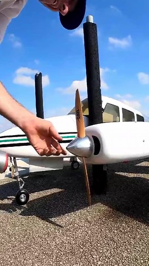 3.1M views · 21K reactions | Giant remote-controlled twin-engine plane, engine test before flight #rcplane #rcairplane #airplane #hobby #giantscale #largescale #rccar #crawler #scaler #toy #sport | RC Reporter | Facebook