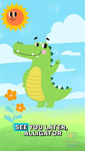 See You Later Alligator | Nursery Rhymes for Kids | Preschool Songs | Baby Songs | Kids Songs 🐊🐞🦋