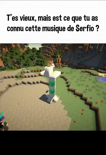 Tu rentrais des cours et tu avais cette masterclass de Serfio #minecraft #minecraftsong #nostalgie #fancraft #serfio
