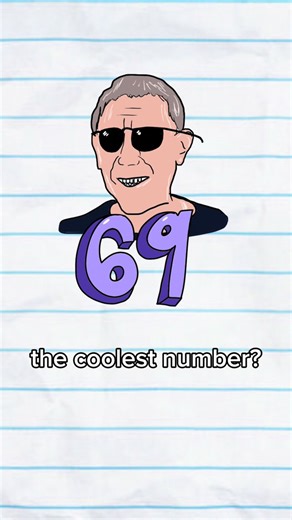 Matthew Jeong’s Grains on Instagram: "69 is actually the coolest number #math #facts"