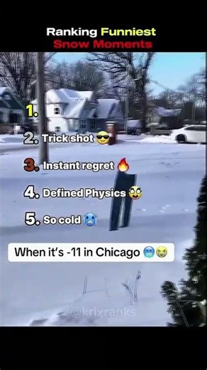 Ranking Funniest Snow Moments (Try Not To Laugh) ❄️