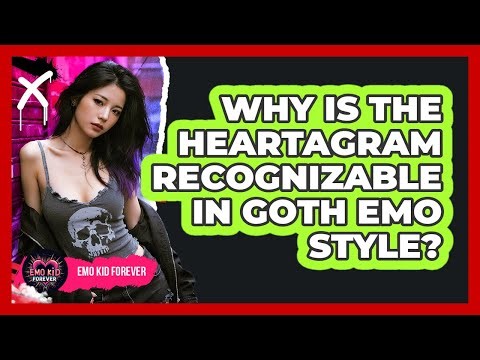 Why Is the Heartagram Recognizable in Goth Emo Style?