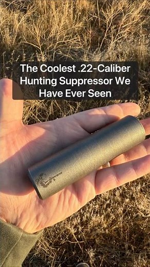 The Coolest .22-Caliber Hunting Suppressor We Have Ever Seen