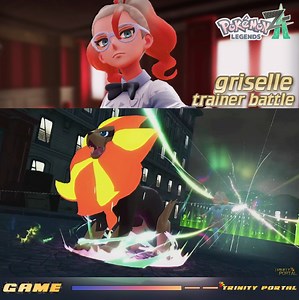 Griselle Team Flare Nouveau Battle! Griselle is a former Team Flare members but now they are operating under the new name to restore their reputation of the major crisis causes by team flare. #pokemonlegendsza #pokemon #pokemoncommunity | Trinity Portal
