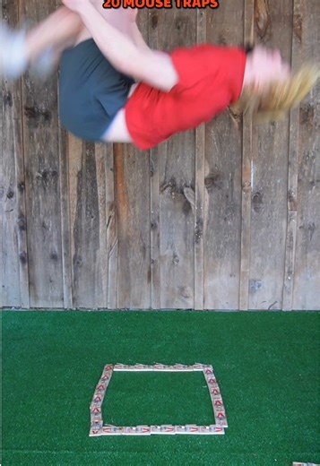 Mousetrap Backflip Challenge | backflip