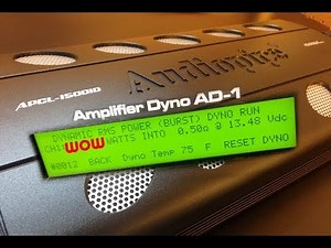 Audiopipe APCL-15001D SMD Amp Dyno Dynamic Power at 0.5 ohms WOW