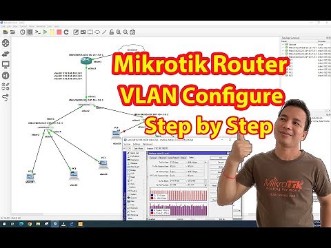 Mikrotik Router VLAN Configuration step by step