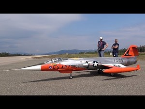 XXXL RC F-104 STARFIGHTER - FLIGHT DEMO