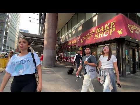 Walking the Port Authority Bus Terminal in New York City